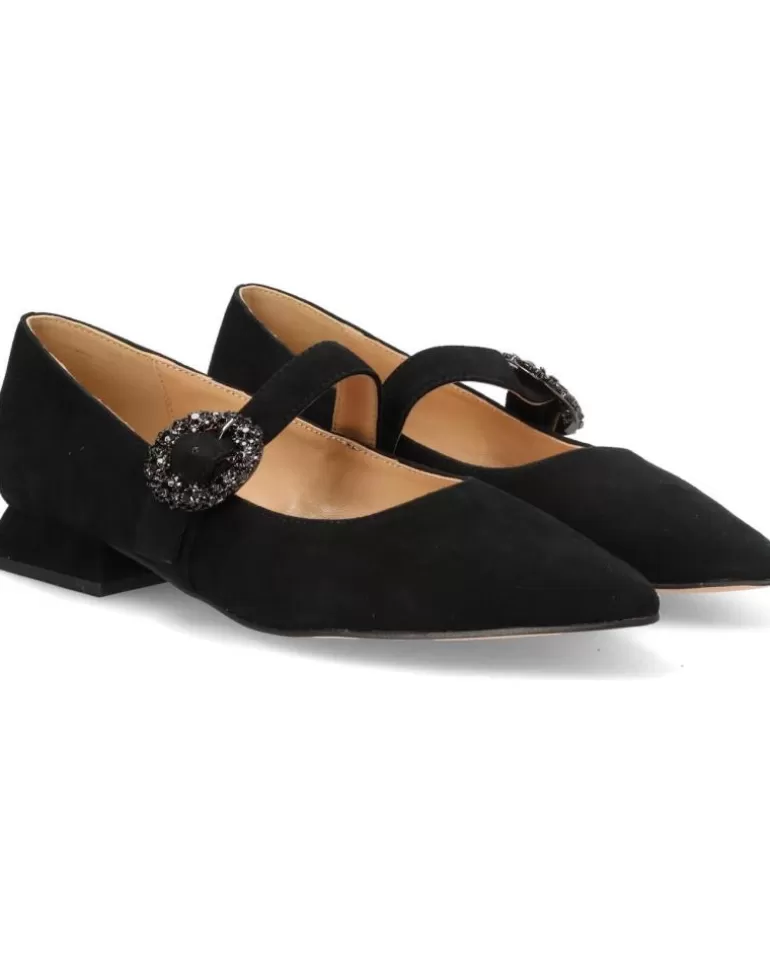 ALMA EN PENA Bailarinas De Mujer Bailarina Plana Black Shop