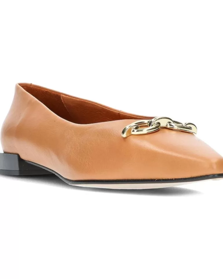 ANGEL ALARCON Bailarinas De Mujer Bailarinas Saiko Camel Discount