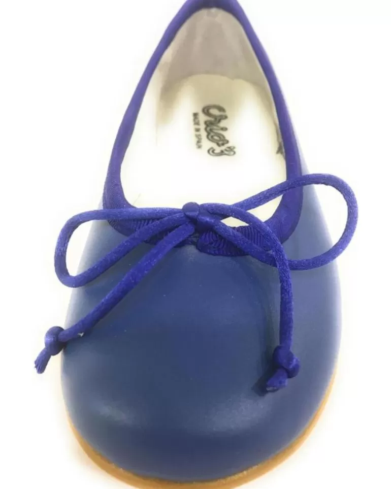 CRIOS Bailarinas De Niña 49-166 Bailarina Azul Flash Sale