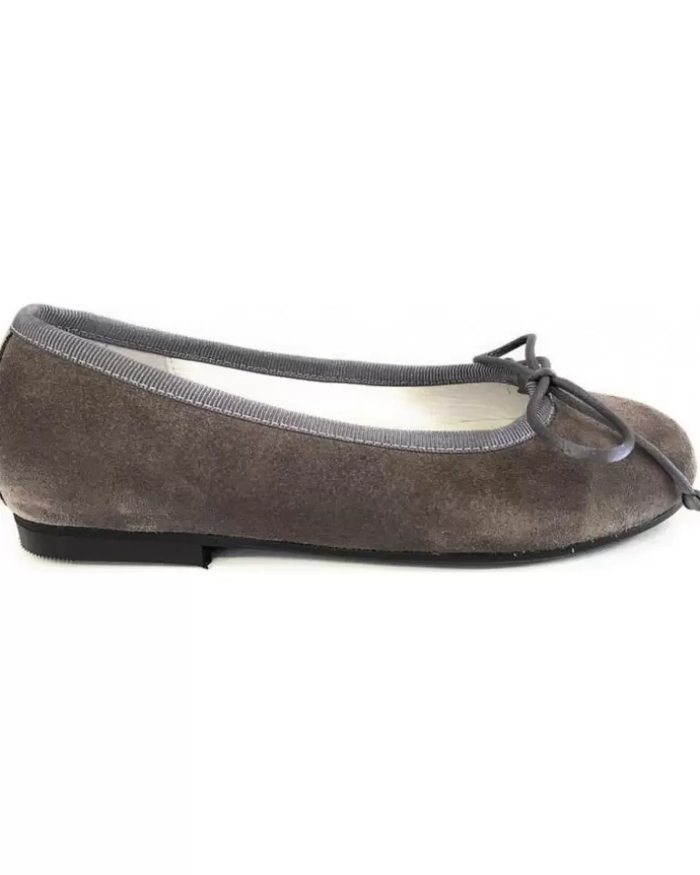 CRIOS Bailarinas De Niña 49-166 Bailarina Serraje Gris Clearance