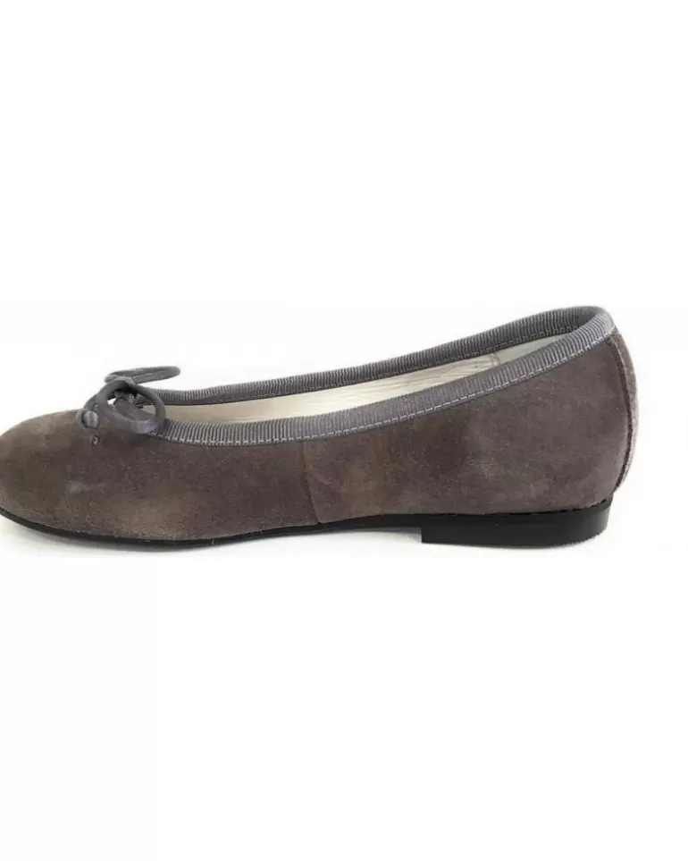 CRIOS Bailarinas De Niña 49-166 Bailarina Serraje Gris Clearance