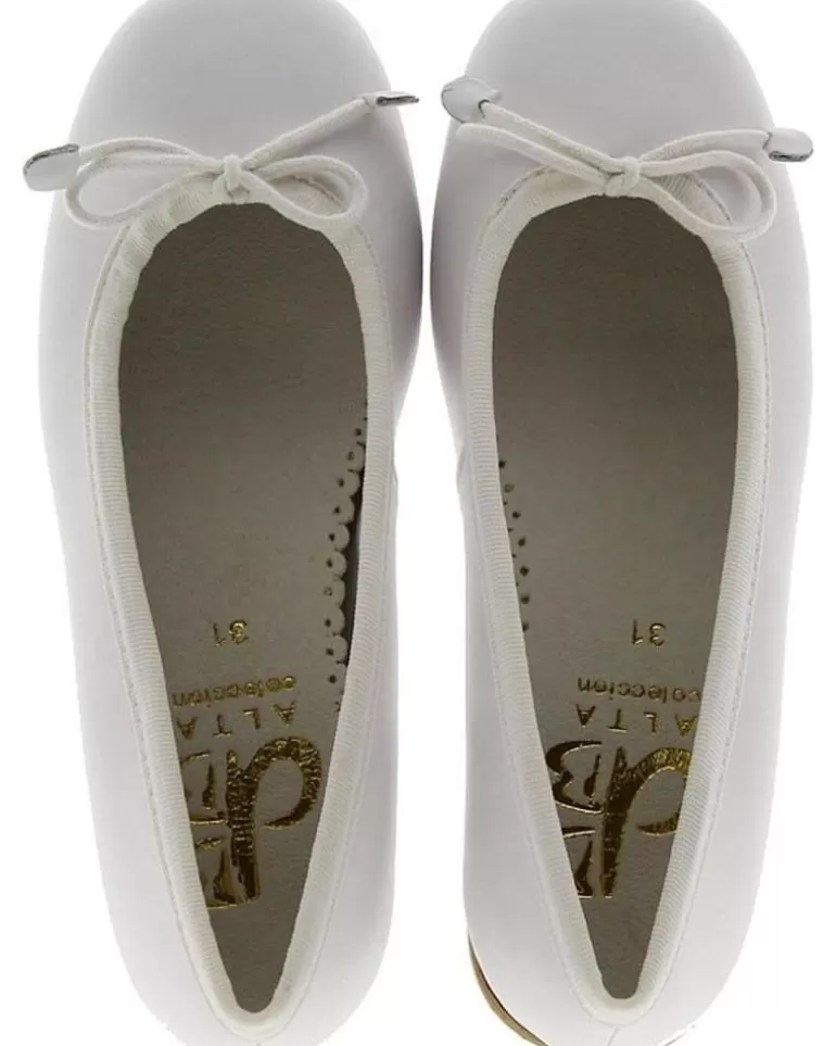 DBebé Bailarinas De Niña Bailarinas 4559 Blanco Discount