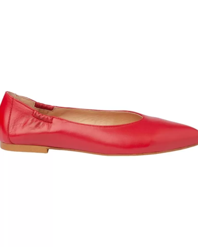EVA MAÑAS Bailarinas Eva Manas De Mujer Babucha Piel 1480 Rojo Outlet
