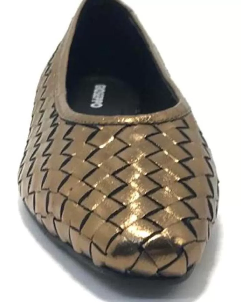 GIOSEPPO Bailarinas De Mujer Bognes Bailarinas Planas Para Mujer Color Co Metalico Shop