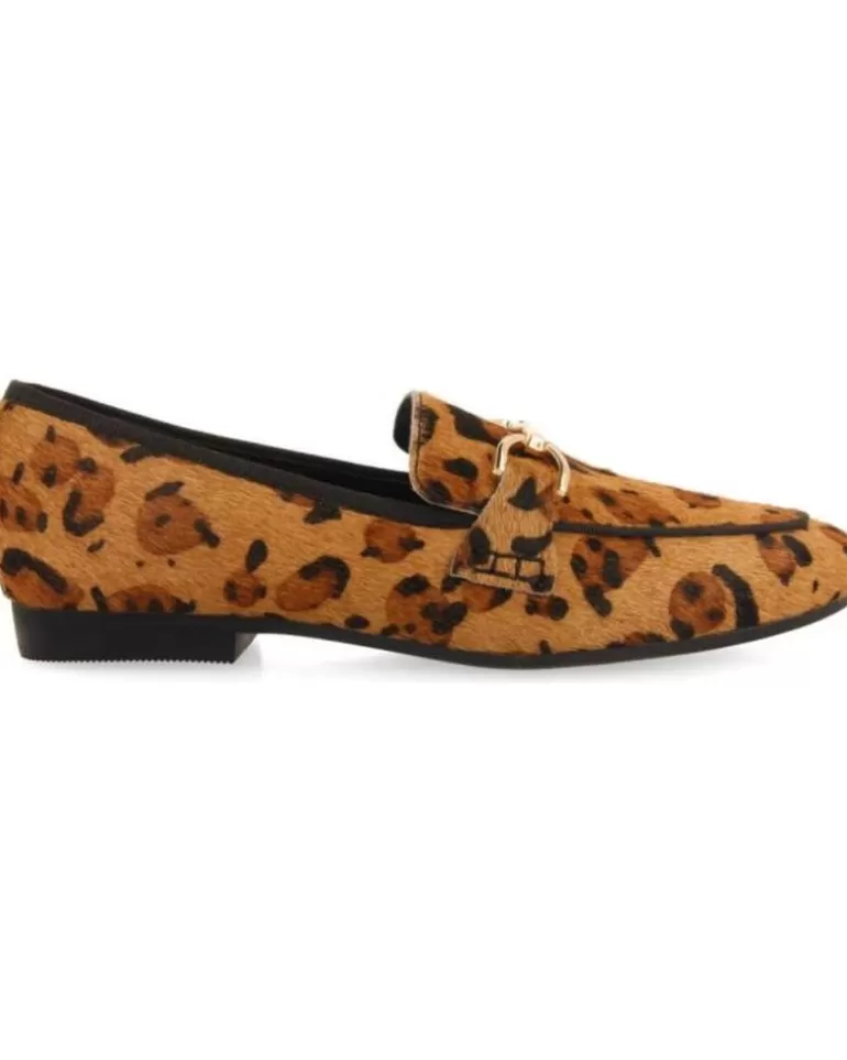 GIOSEPPO Bailarinas De Mujer Mocasines Con Print De Leopardo Para Mujer Dupree Marron Best