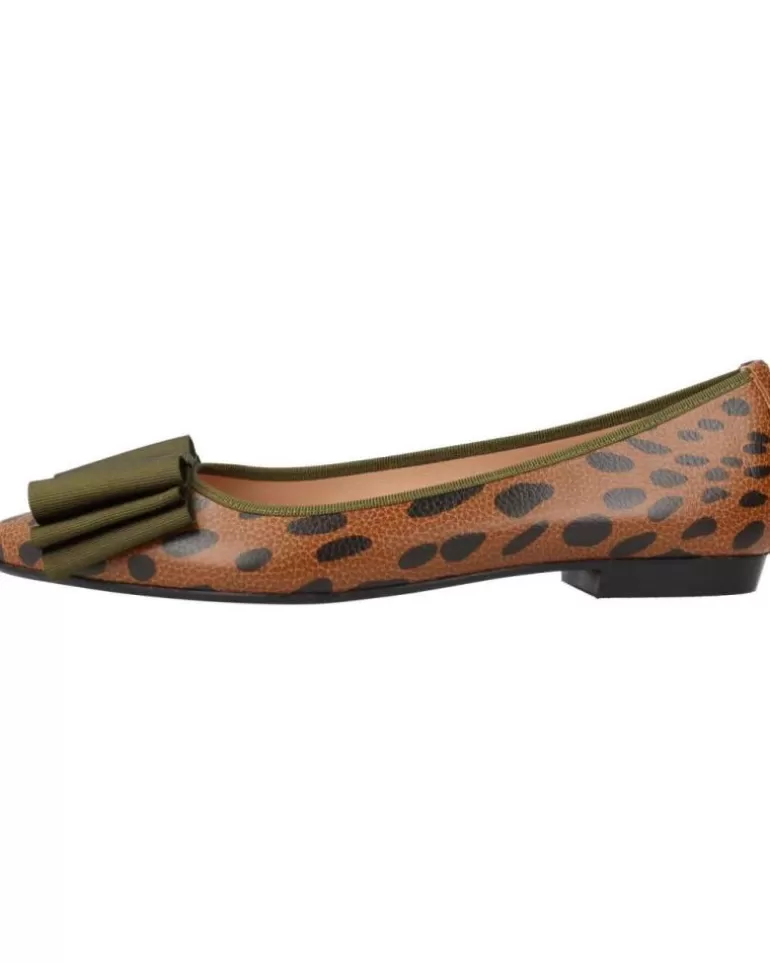 MIUXA Bailarinas De Mujer Zadig Animal Print Fashion