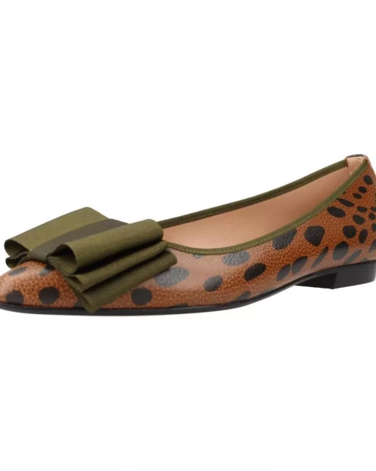 MIUXA Bailarinas De Mujer Zadig Animal Print Fashion