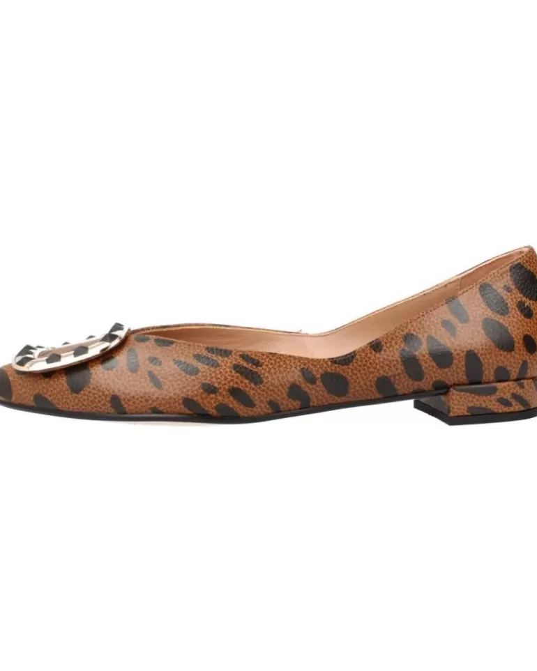 MIUXA Bailarinas De Mujer Zeora Animal Print Flash Sale