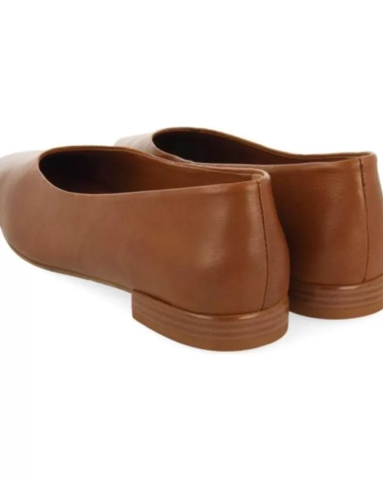 OTRAS MARCAS Bailarinas De Mujer Bailarina 70812 Gifford Cuero Marron Best Sale