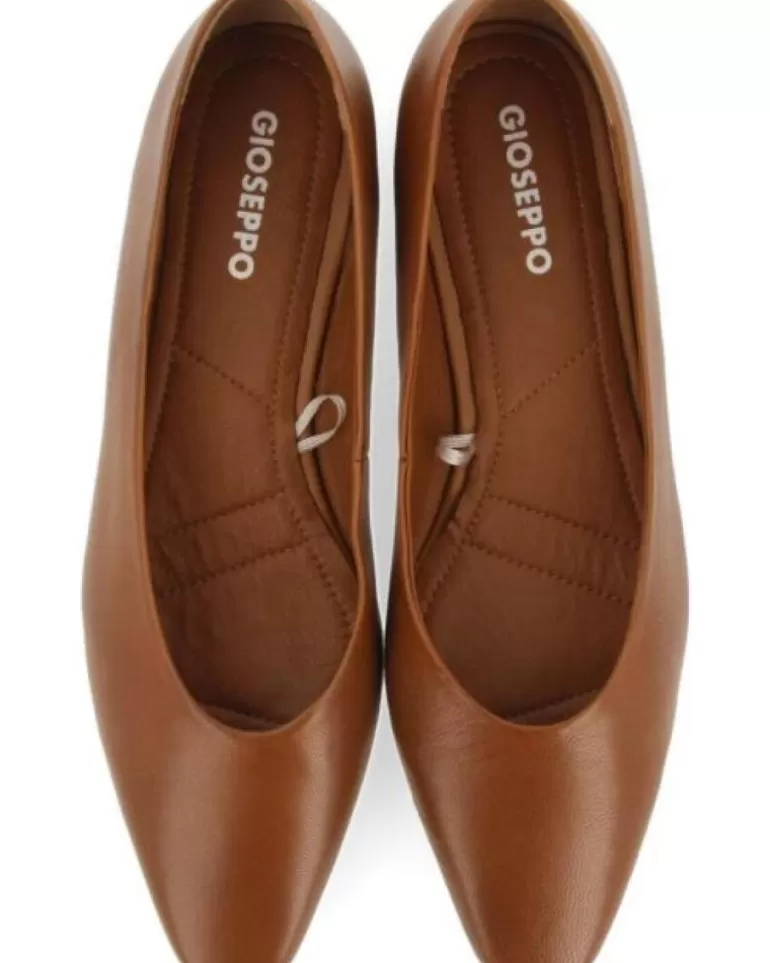 OTRAS MARCAS Bailarinas De Mujer Bailarina 70812 Gifford Cuero Marron Best Sale