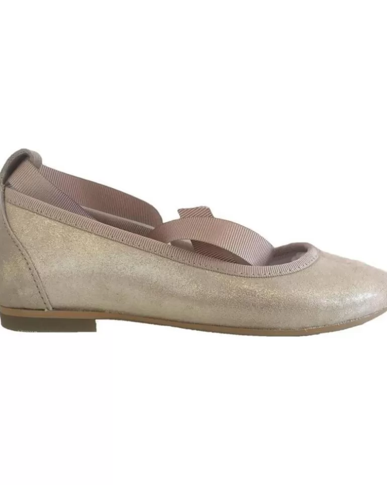 OTRAS MARCAS Bailarinas De Niña El-132 Gold Best Sale