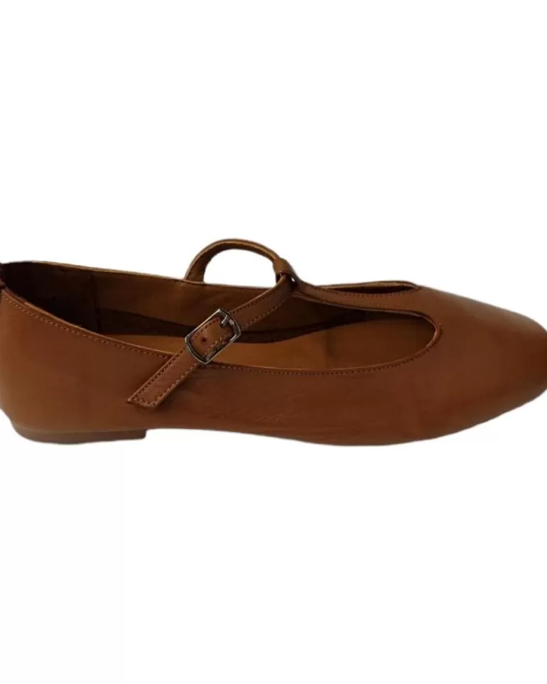 TOP 3 SHOES Bailarinas De Mujer Bailarina 22748 Cue Marron Store