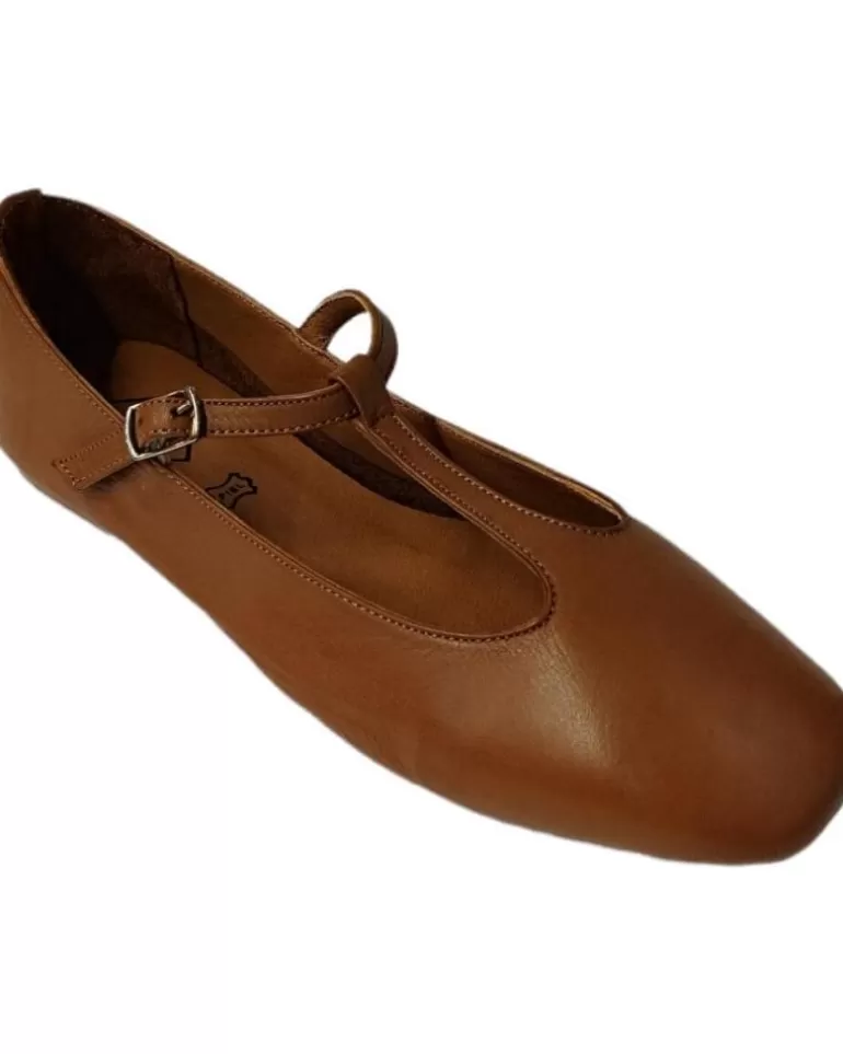 TOP 3 SHOES Bailarinas De Mujer Bailarina 22748 Cue Marron Store