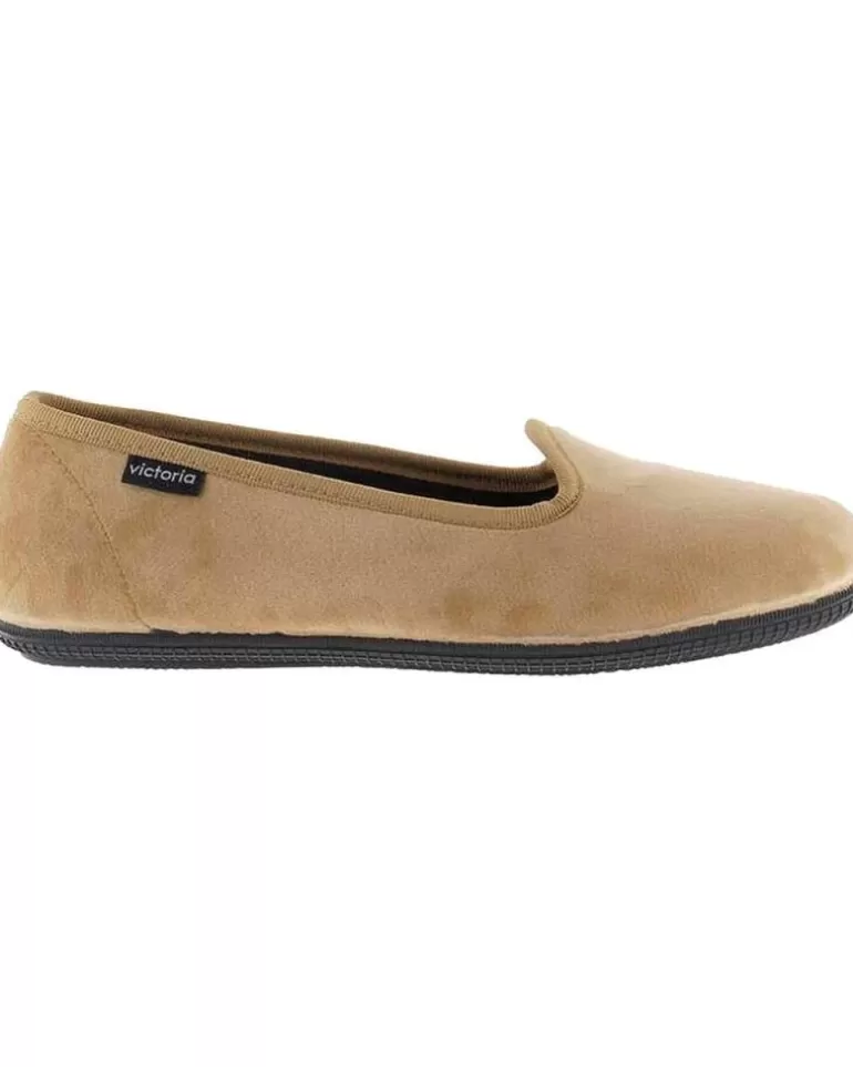 VICTORIA Bailarinas De Mujer Bailarina Oda Terciopelo 1049114 Slippers Miel Cheap