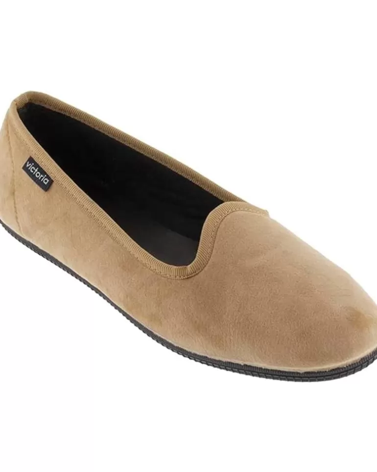 VICTORIA Bailarinas De Mujer Bailarina Oda Terciopelo 1049114 Slippers Miel Cheap