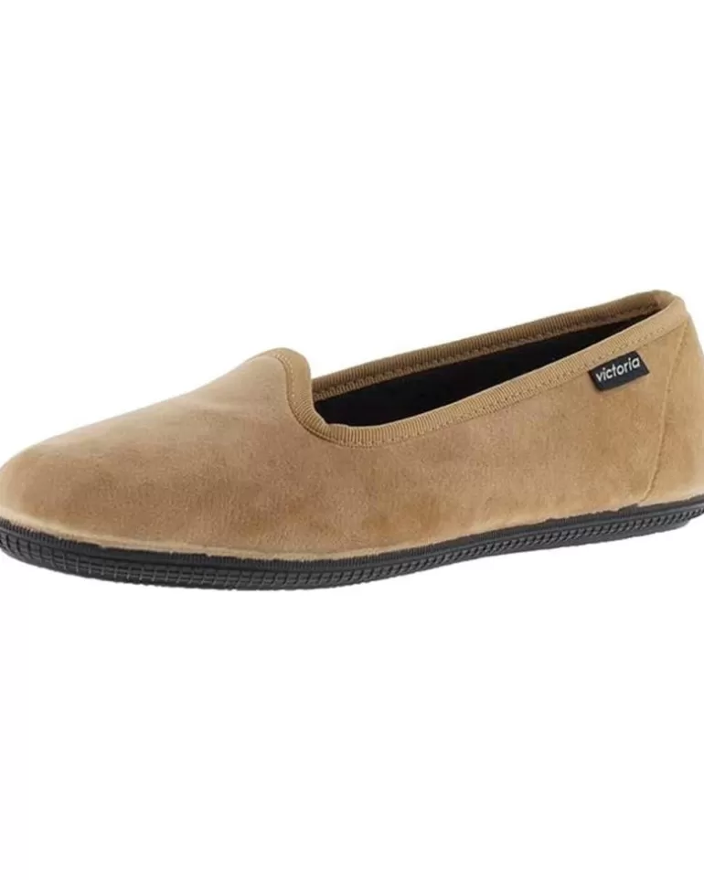 VICTORIA Bailarinas De Mujer Bailarina Oda Terciopelo 1049114 Slippers Miel Cheap