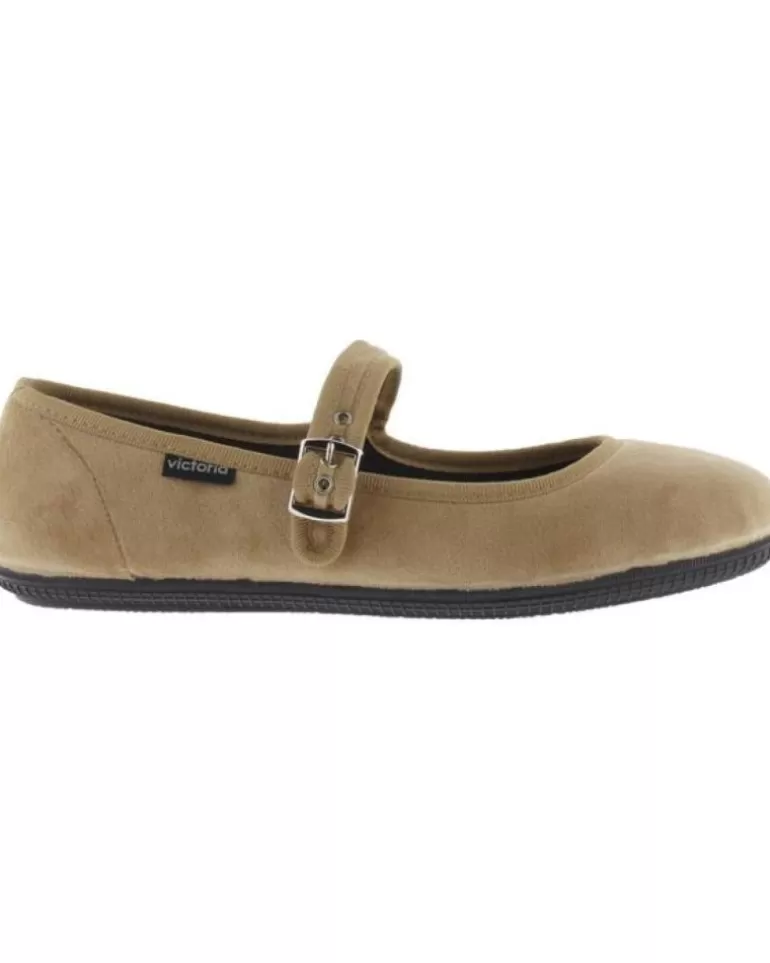 VICTORIA Bailarinas De Niña Merceditas Miel Flash Sale