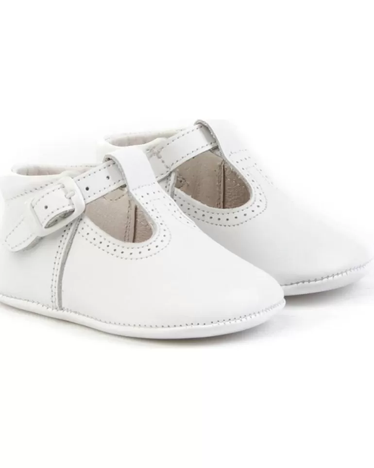 ANGELITOS Bebé De Niño Zapato Patuco Piel 247 Blanco Best Sale
