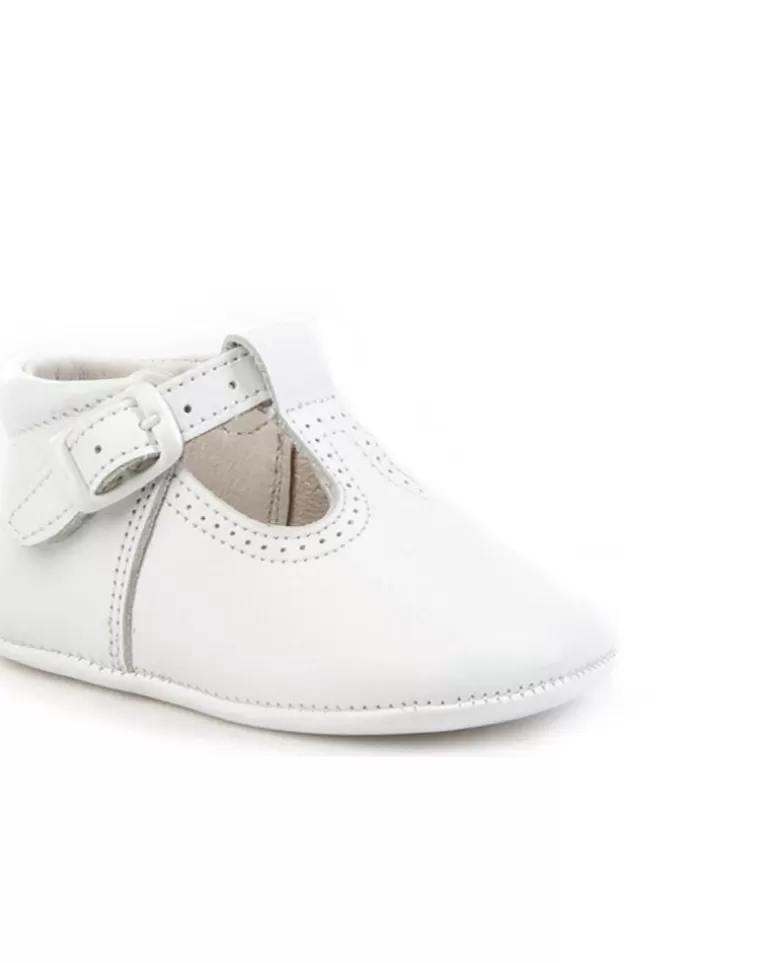 ANGELITOS Bebé De Niño Zapato Patuco Piel 247 Blanco Best Sale