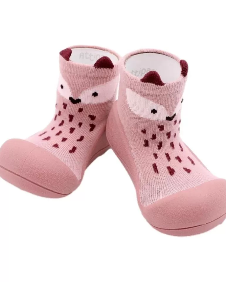 ATTIPAS Bebé De Niña Primer Zapato Nia Endangered Fox Pink Rosa Cheap
