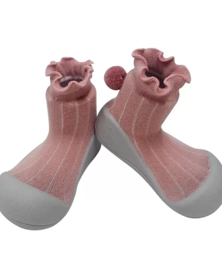 ATTIPAS Bebé De Niña Y Niño Nia Pom-Pom Pink Apo0101 Rosa Hot