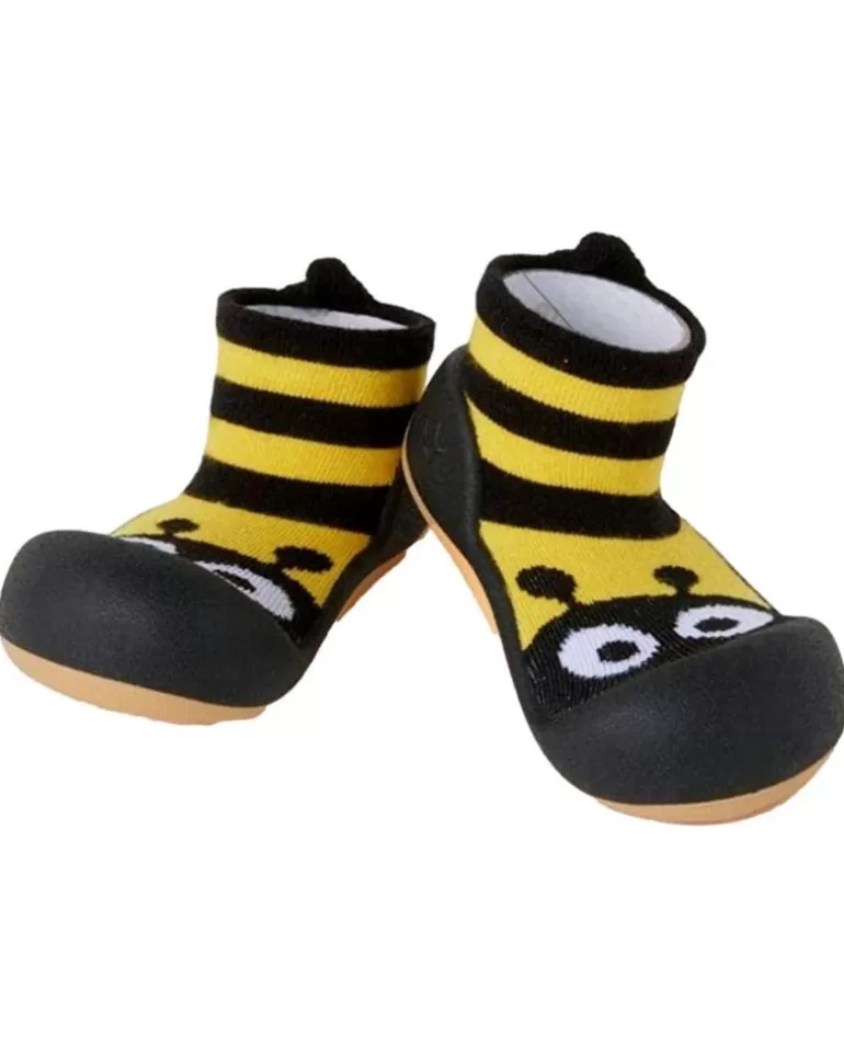 ATTIPAS Bebé De Niña Y Niño Primeros Pasos Attippas Bee Yellow A22Be Negro Outlet