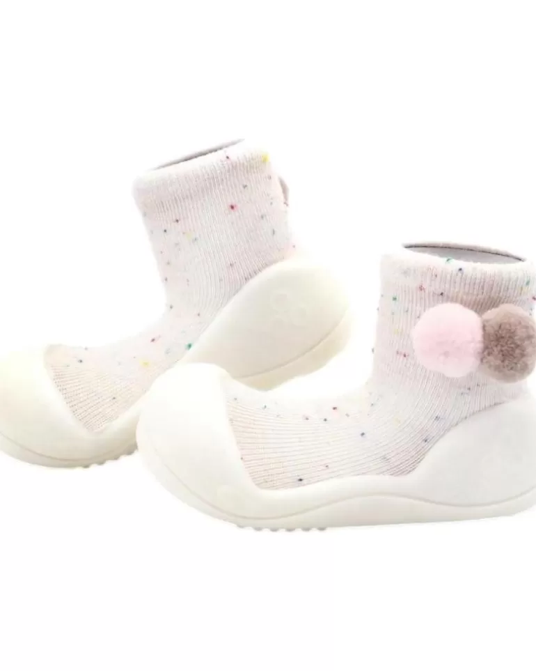 ATTIPAS Bebé De Niña Y Niño Primeros Pasos Shooting Star Cream Blanco New
