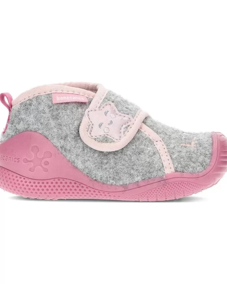 BIOMECANICS Bebé De Niña Pantufla Estrellita 231293-B Gris Store