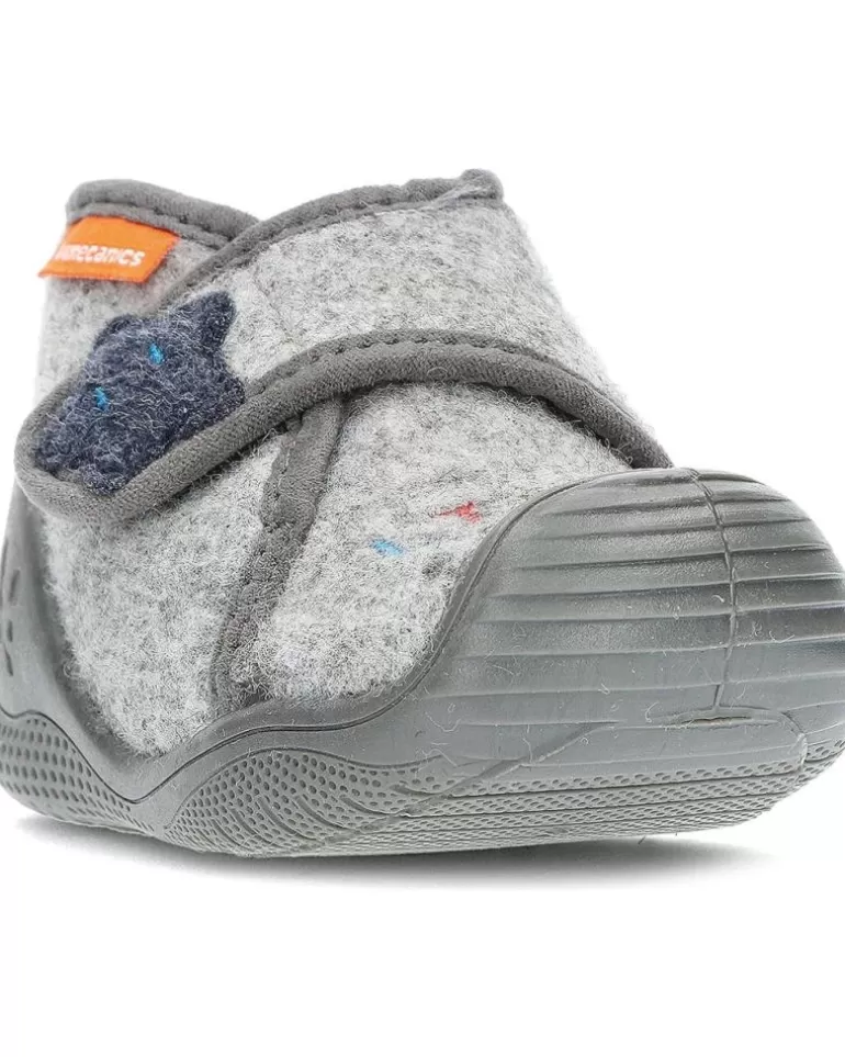 BIOMECANICS Bebé De Niño Pantufla Biohome 231289-B Gris Clearance