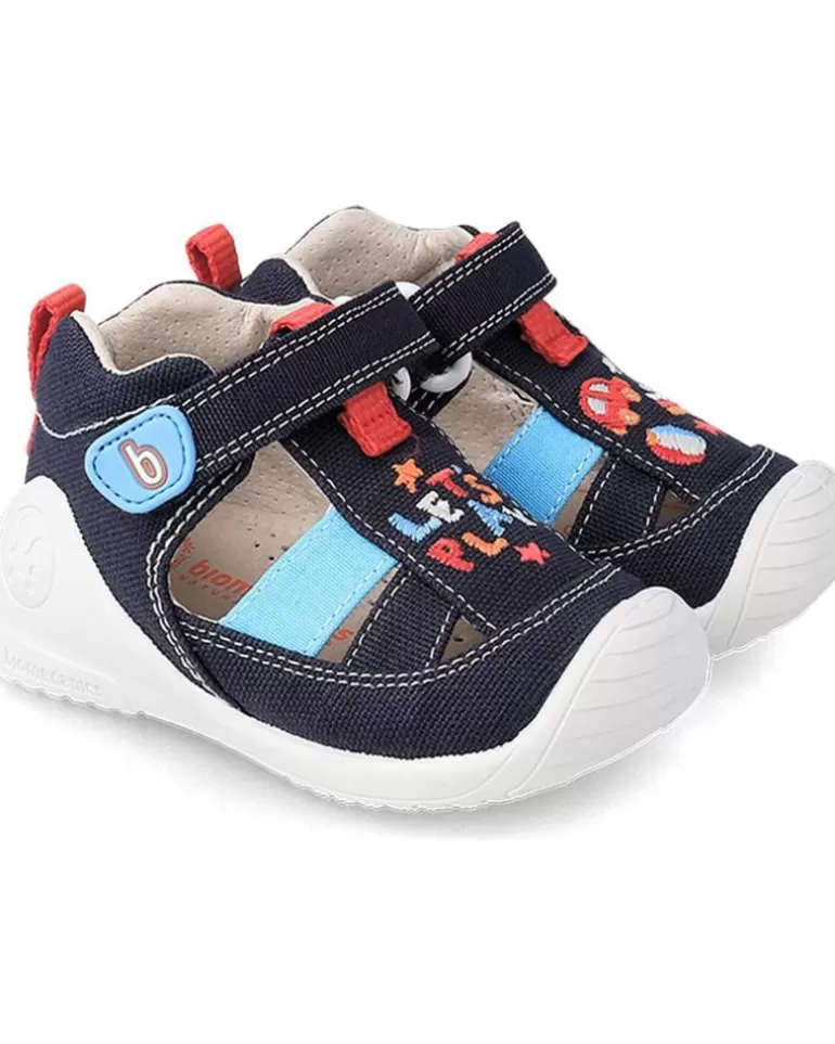 BIOMECANICS Bebé De Niño Sandalia Primeros Pasos 232188 Vaquero Flash Sale