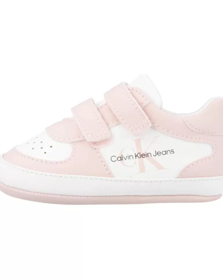 CALVIN KLEIN Bebé De Niña Low Cut Rosa New