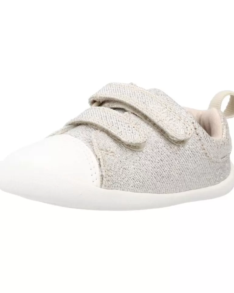 CLARKS Bebé De Niña Roamer Craft T Plata Flash Sale