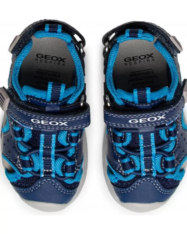 GEOX Bebé De Niño Sandalia B Multy Boy Navy-Sky Hot