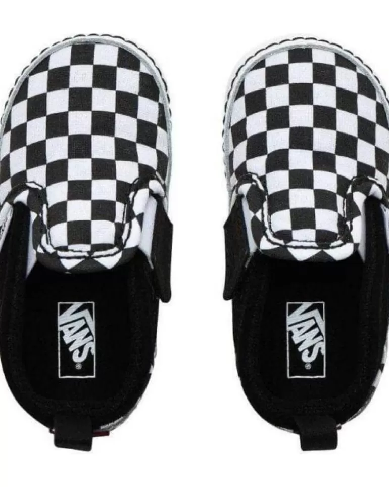 VANS OFF THE WALL Bebé De Niña Y Niño Zapatillas Bebé Vans In Slip-On V Crib Check Multicolor Clearance
