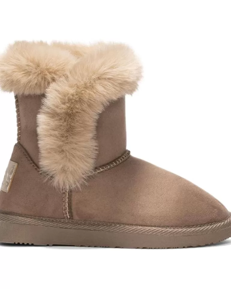 BW BREAK WALK Botas De Niña Botas Tipo Australianas Taupe Clearance