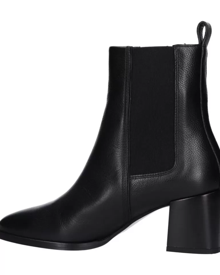 CALVIN KLEIN Botas De Mujer Hw0Hw01814 Almond Chelsea Boot Beh Ck Black Cheap