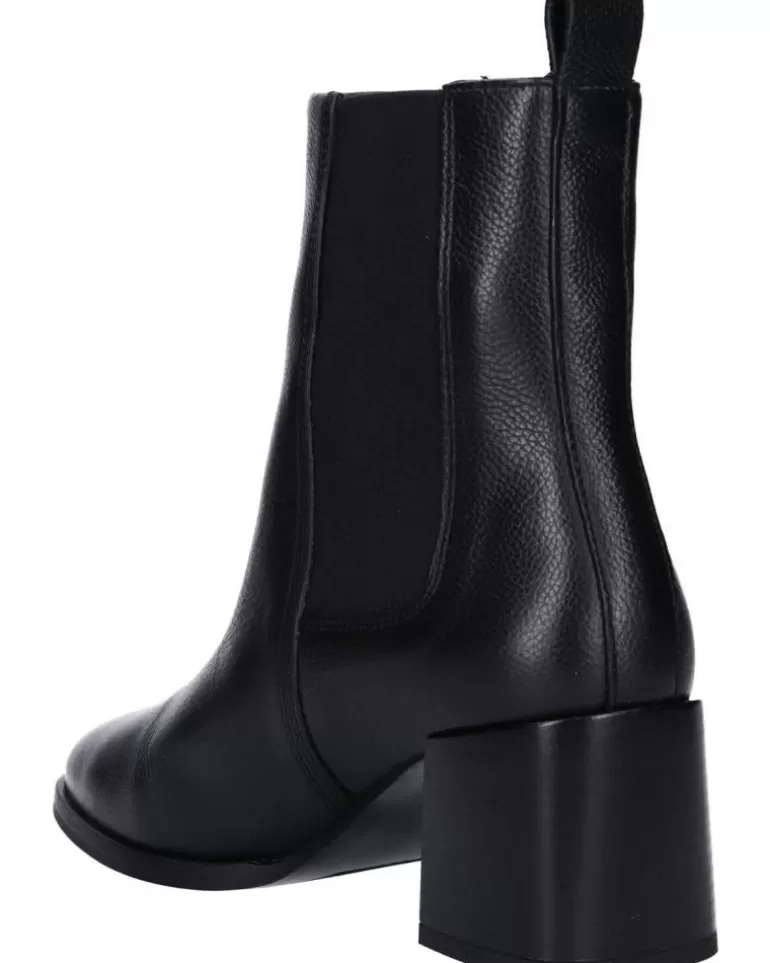 CALVIN KLEIN Botas De Mujer Hw0Hw01814 Almond Chelsea Boot Beh Ck Black Cheap