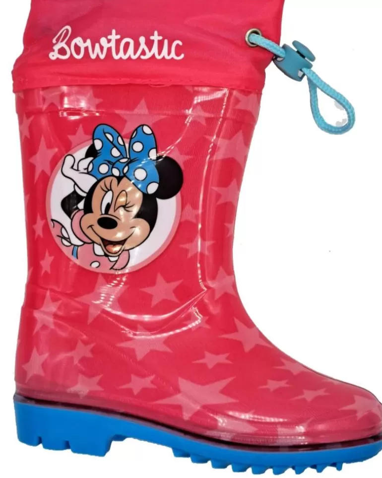 BUBBLE BOBBLE Botas De Agua De Niña Bota De Agua Minnie Fuxia Cheap
