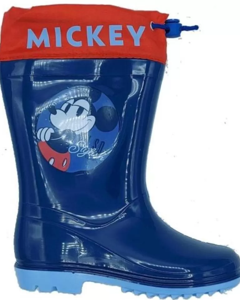 BUBBLE BOBBLE Botas De Agua De Niño Bota Agua Mickey Mouse Marino Fashion