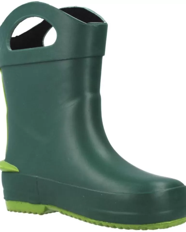 CLARKS Botas De Agua De Niña Y Niño Tarri Dash T Verde Sale