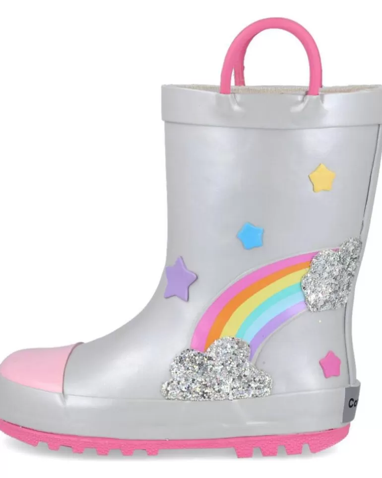 CONGUITOS Botas De Agua De Niña Mi1 11007 Botas De Agua Niña Plata Hot