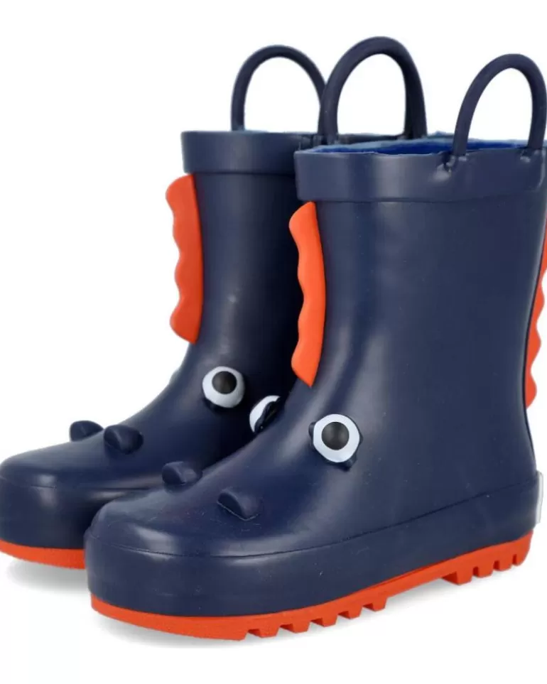 CONGUITOS Botas De Agua De Niño Li1-11003 Botas De Goma Niño Marino Flash Sale