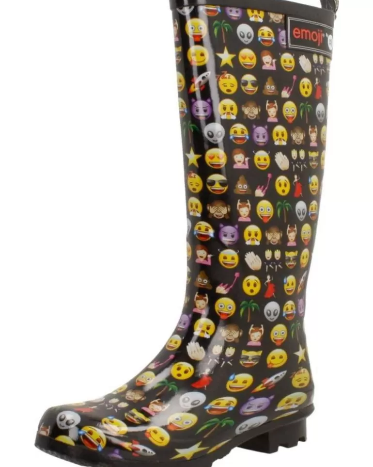 GIOSEPPO Botas De Agua De Mujer Mika Negro Fashion