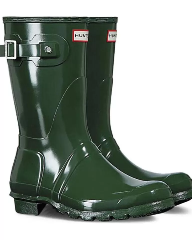 HUNTER Botas De Agua De Mujer - Wfs1000Rgl Green Flash Sale