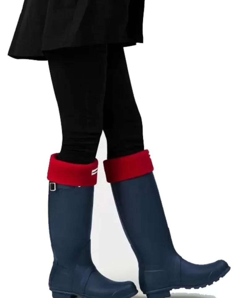 HUNTER Botas De Agua De Mujer Original Back Adjust Wft1001Rma Azul Best Sale