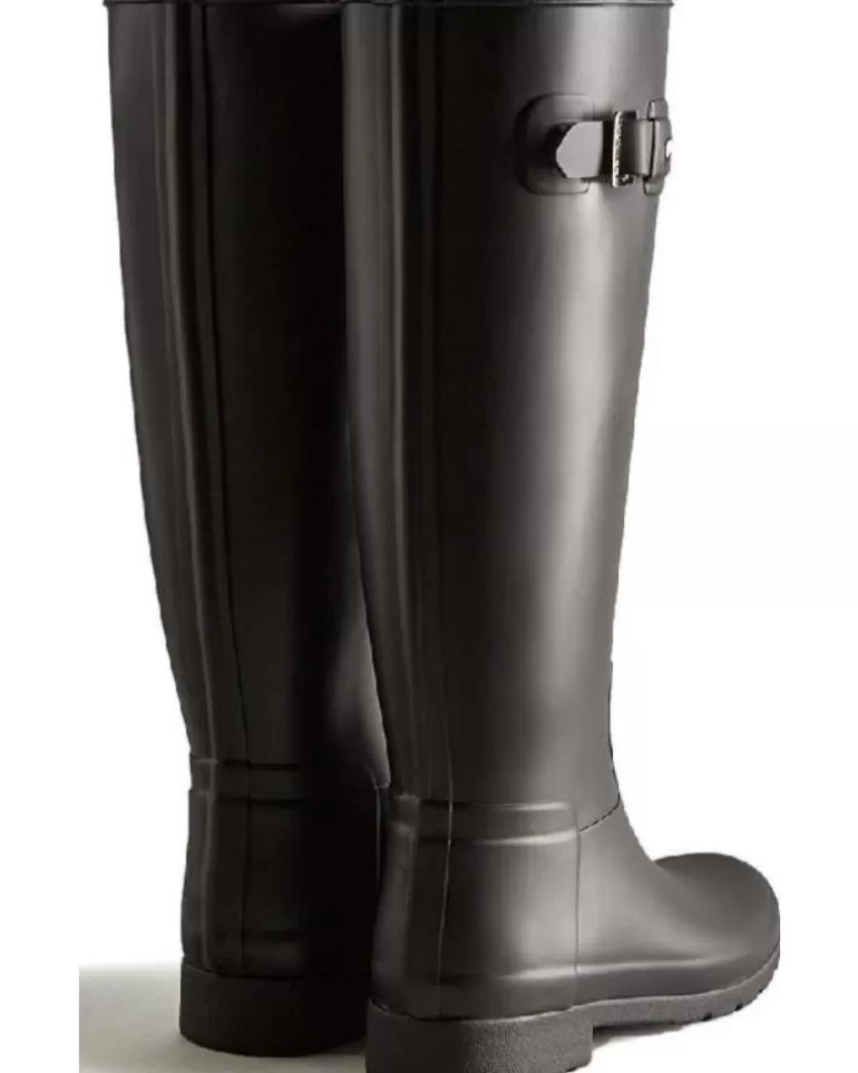 HUNTER Botas De Agua De Mujer Original Refined Wft2200Rma Black Negro Best Sale