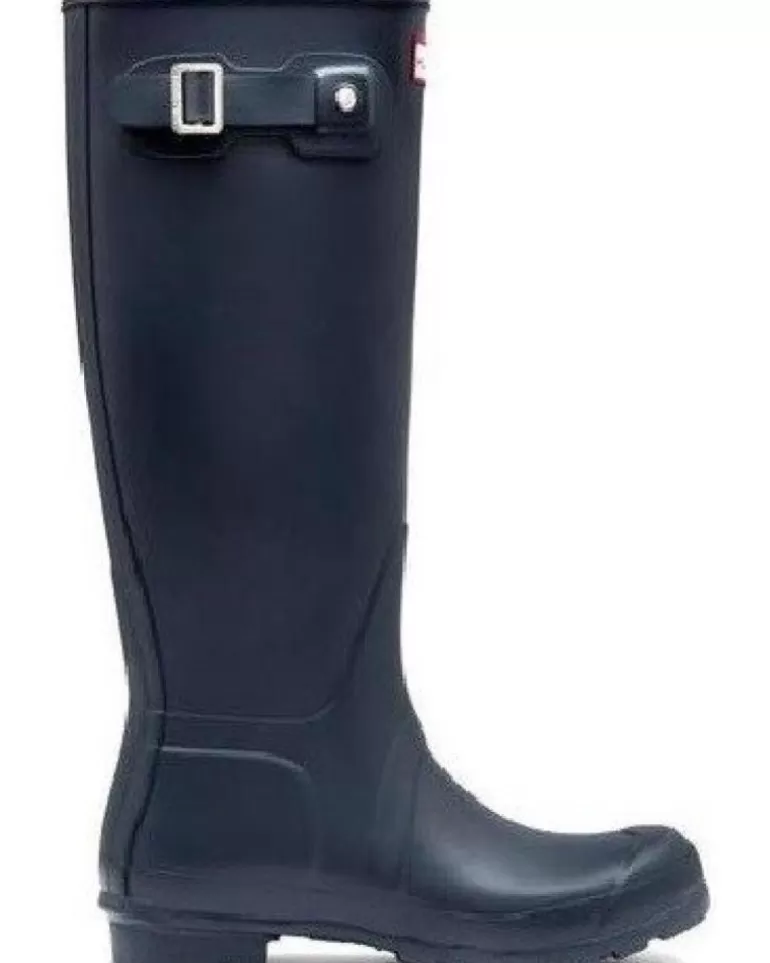 HUNTER Botas De Agua De Mujer Original Tall Wft1000Rma Azul Flash Sale