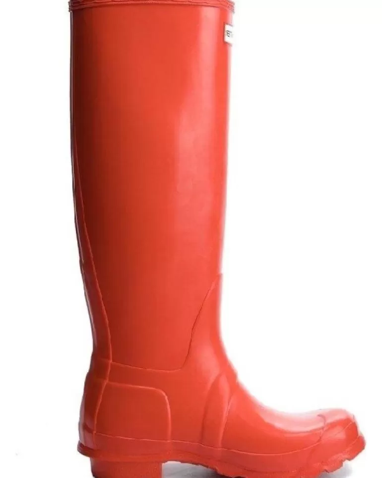HUNTER Botas De Agua De Mujer Wft2000Rma Original Tall Rojo Cheap