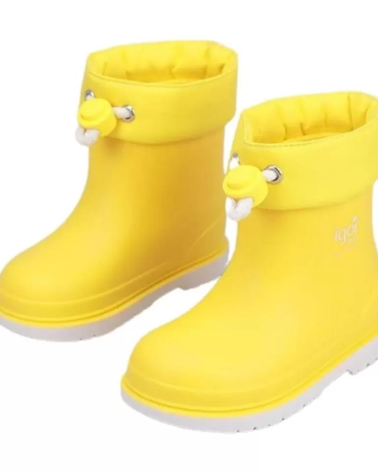 IGOR Botas De Agua De Niña Y Niño Botas De Agua Bimbi Nautico Varios W10225 Amarillo Best Sale