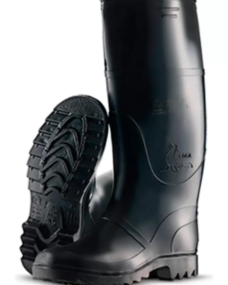 L&R SHOES Botas De Agua L&R Shoes De Hombre Mavinsa Rain Alta Botas De Agua Unisex Negro Clearance